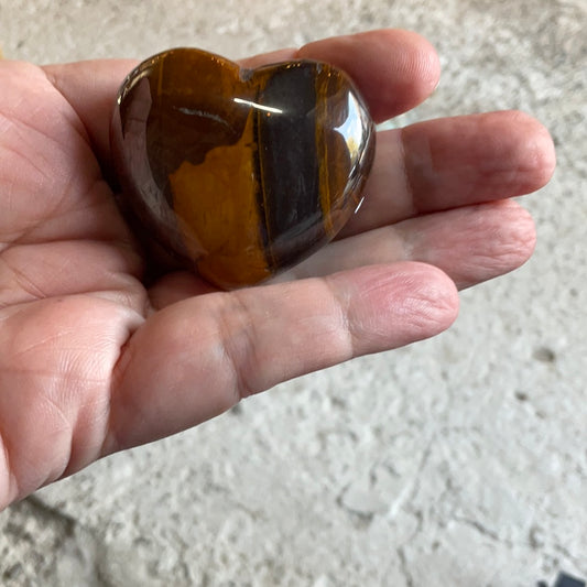 HEART - TIGER EYE