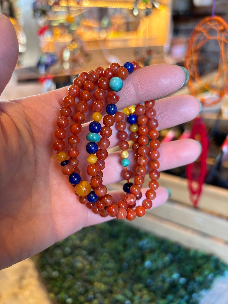 RED AGATE BRACELET