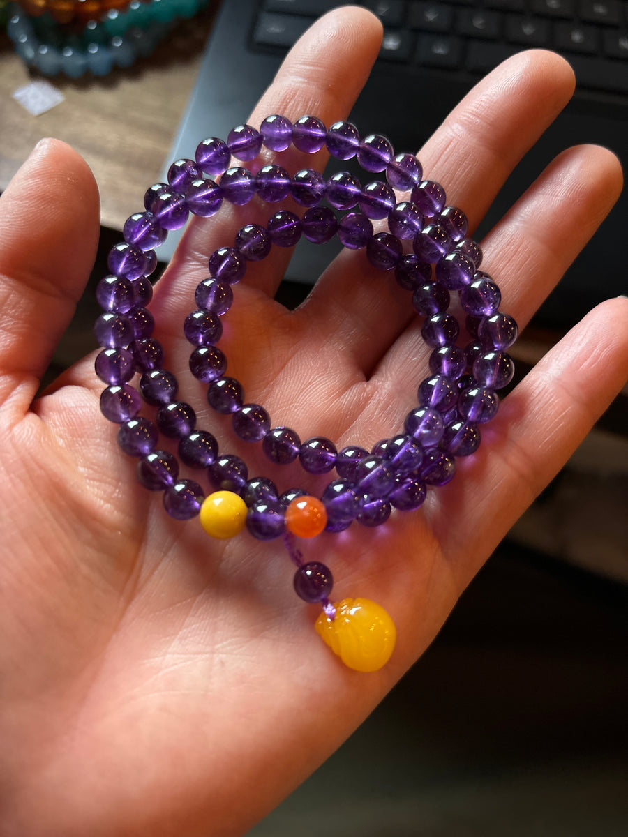 AMETHYST PRAYER BEADS