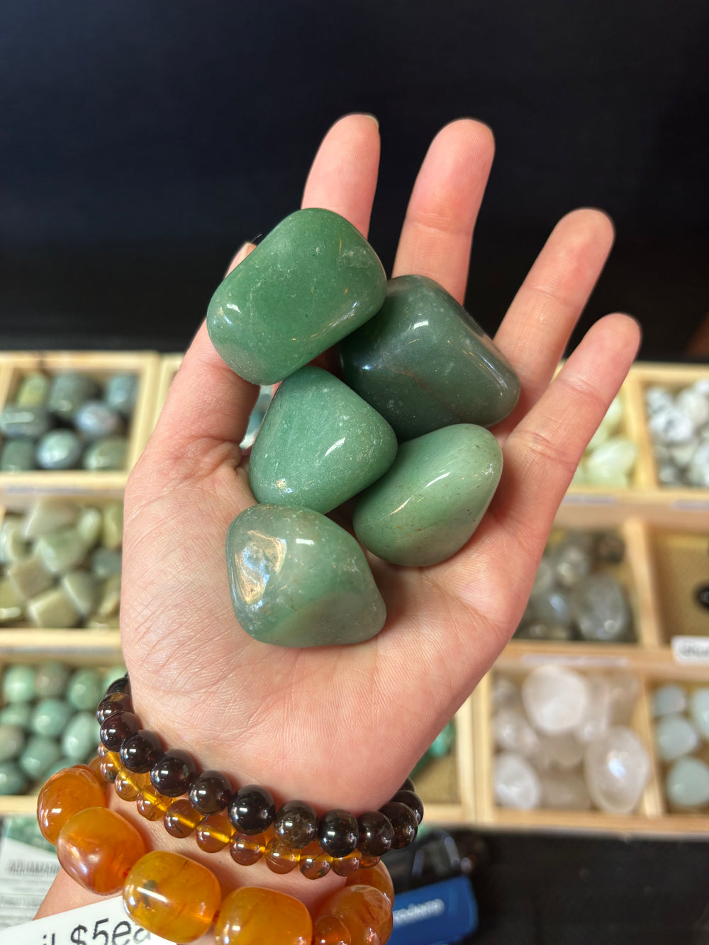 Green Aventurine Tumbled Stone