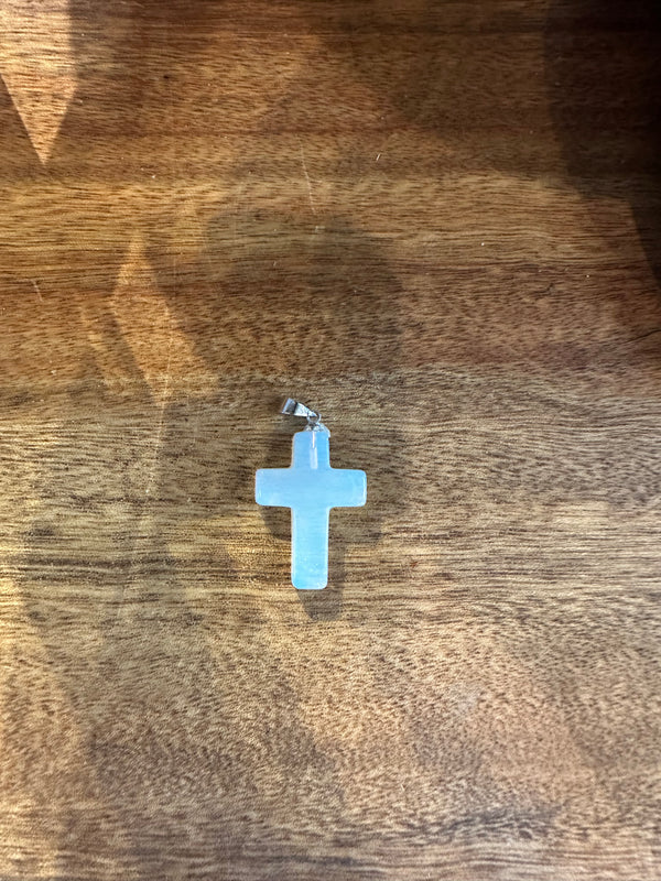 Opalite Cross Pendant