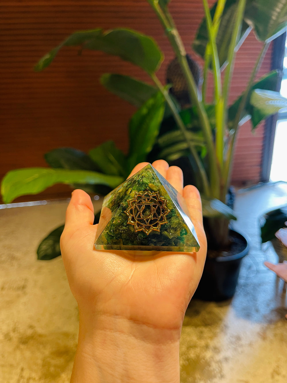 Chakra Crystal Pyramid