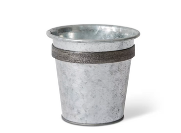 EDEN GALVANIZED PLANTER