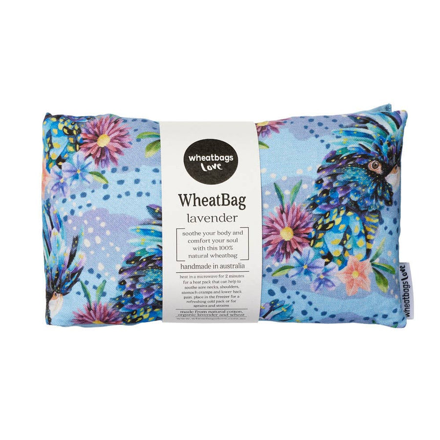 Soothe Gift Pack - Blue Cockatoo wheatbag + more