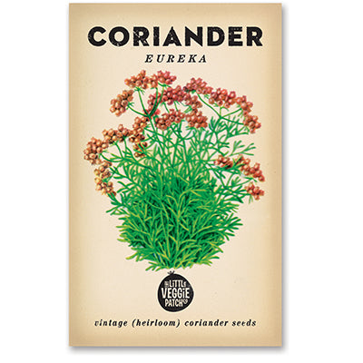 Premium Eureka Coriander Seeds - Aromatic, Heirloom Variety