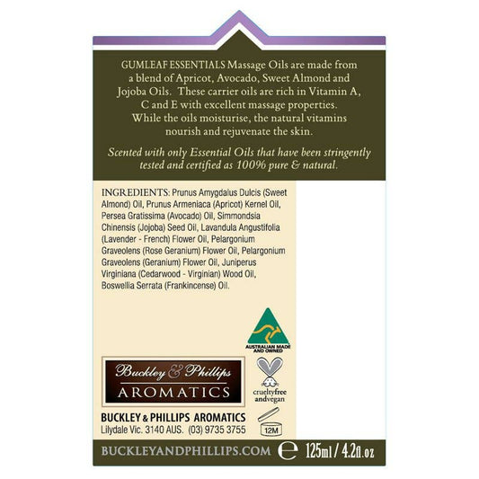 RELAXING MASSAGE OIL