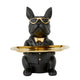 Bulldog Tray Rectangle,  Black