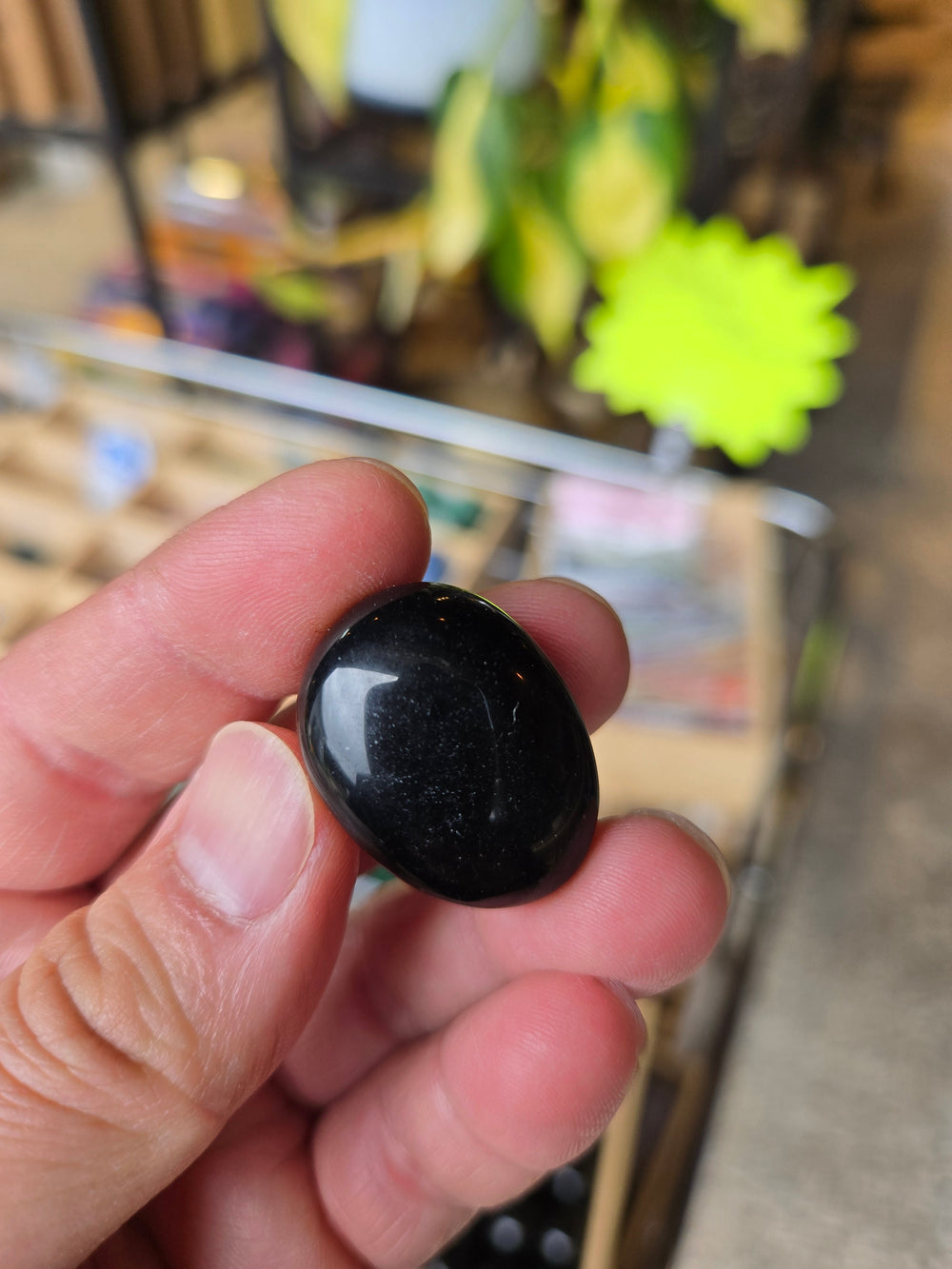 Black Obsidian Tumbled Stone