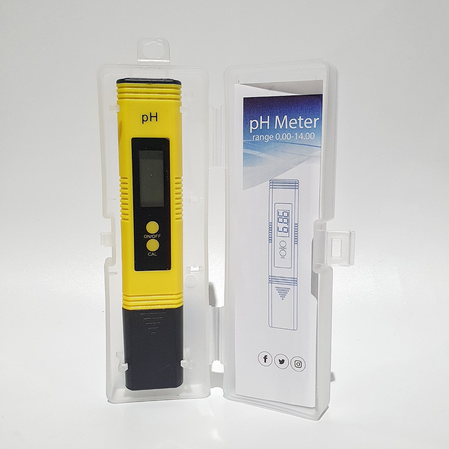 PORTABLE HYDROPONIC PH PEN METER