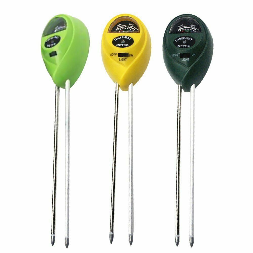 3-in-1 Soil pH & Moisture Meter